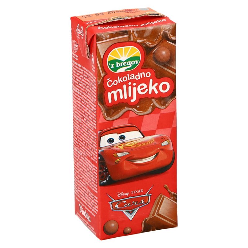 Vindija 'z Bregov čokoladno mlijeko Disney 0,2 L