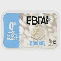 Έβγα Παγωτό Βανίλια 0% 1000ml 500gr