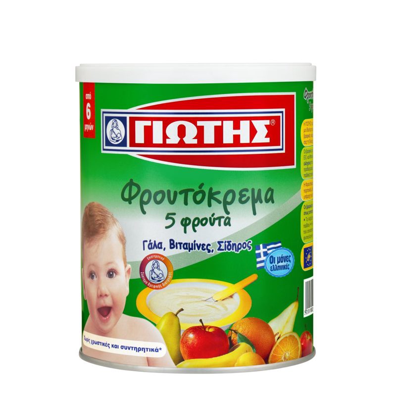 Γιώτης Φρουτόκρεμα 5 Φρούτα 300gr