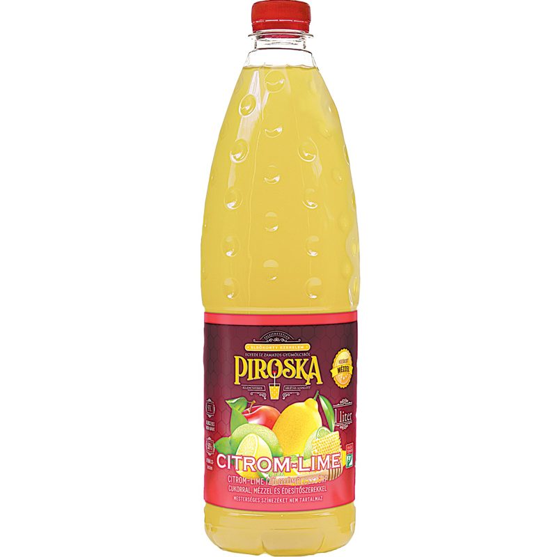 PIROSKA CITROM-LIME ÍZŰ SZÖRP +50 FT BETÉTDÍJ
