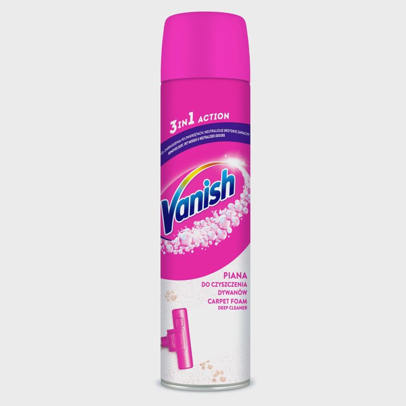 Kilimų valymo putos VANISH 600ml