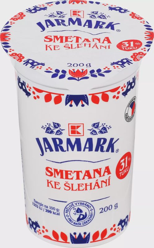 Smetana ke šlehání