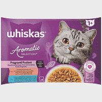 Whiskas Φακελάκια Γάτας Aromatic Μυρωδικά 4x85gr