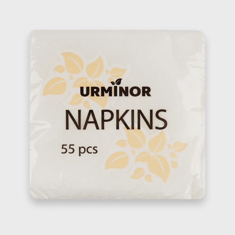 Servetėlės URMINOR, 55 vnt.