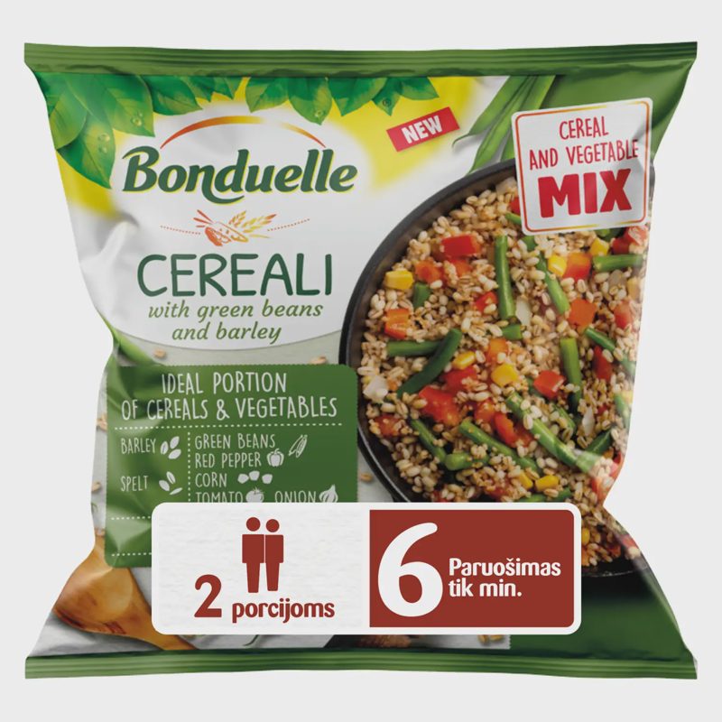 Šald. darž. ir grūdų mišinys BONDUELLE, 400 g