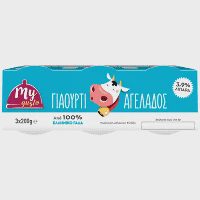My Gusto Γιαούρτι Αγελάδος 3,90% Λιπαρά 3x200gr