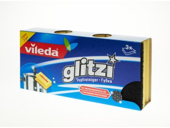 Vileda glitzi spužva za posuđe 3 kom