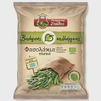 Μπάρμπα Στάθης Φασολάκια Πλάτια Βιολογικά 450gr