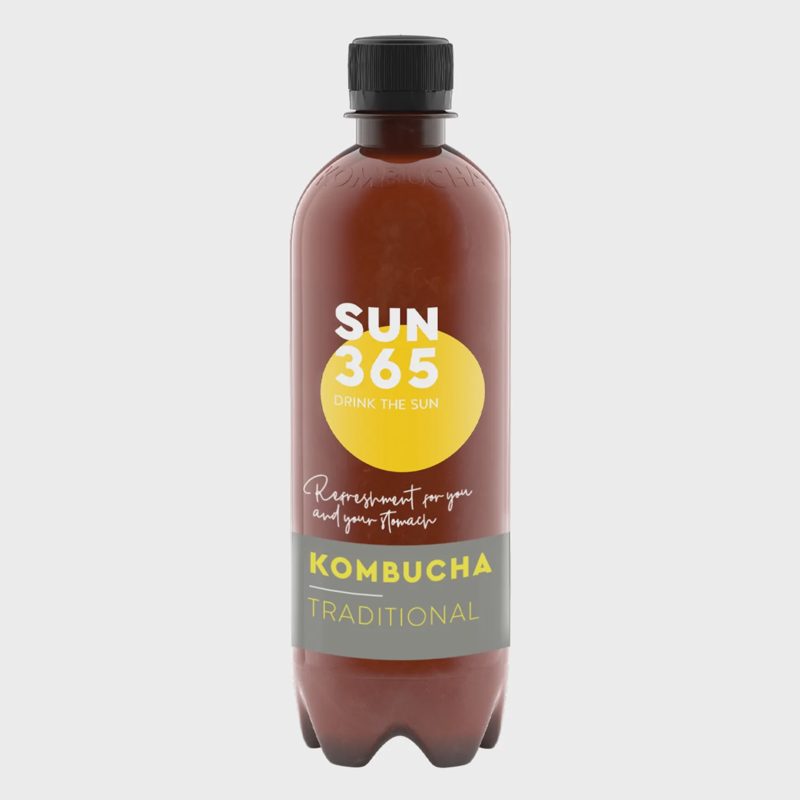 Ek.arb. gėrimas SUN365 KOMBUCHA TRADIT., 0,5l