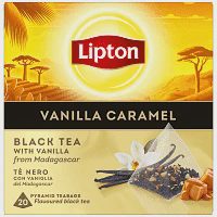 Lipton Μαυρο Τσάι Βανίλια-Καραμέλα 20x1,7gr