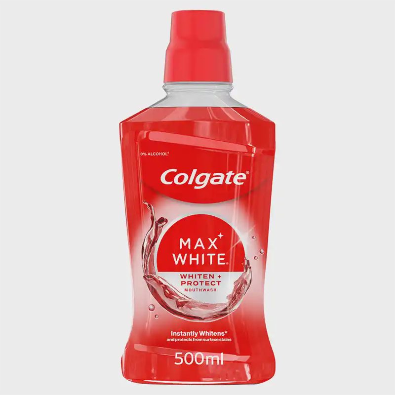 Burnos skalavimo skystis COLGATE MAX WHITE PURPLE REVEAL, 500 ml