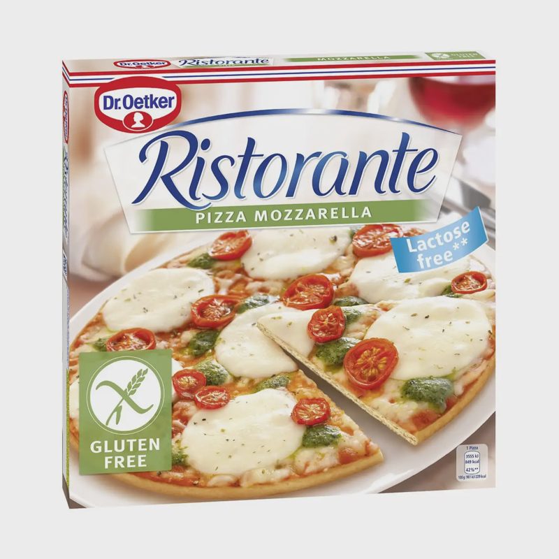 Šal. pica be gliu. RISTORANTE MOZZARELLA,370g
