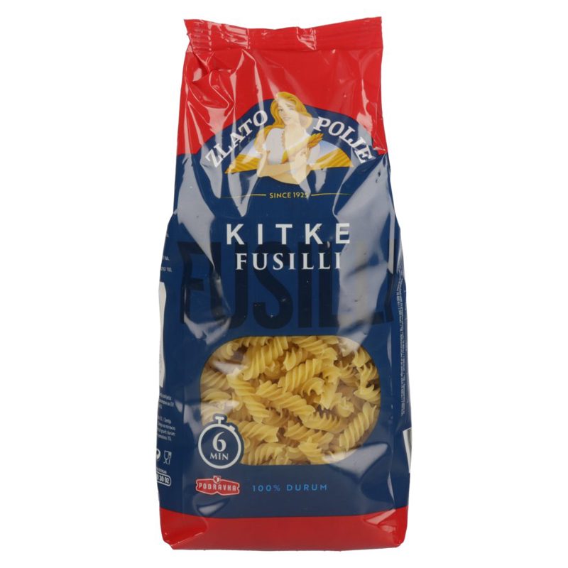 Zlato polje tjestenina Fusilli 500 g