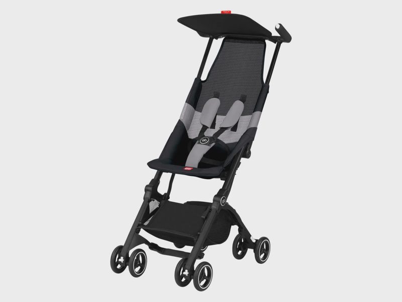 Skládací golfový kočárek Pockit Air All Terrain Velvet Black