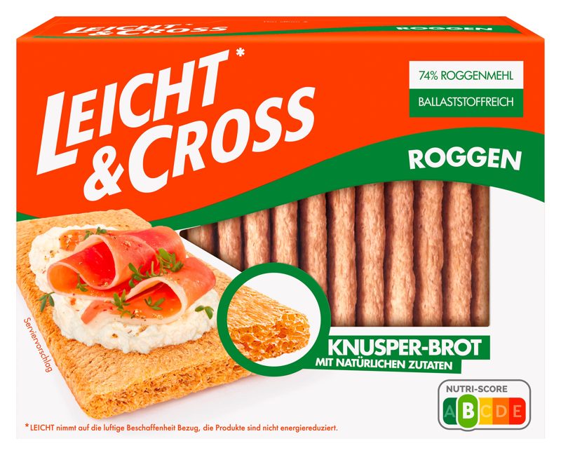 Griesson Leicht & Cross Roggen Knusperbrot