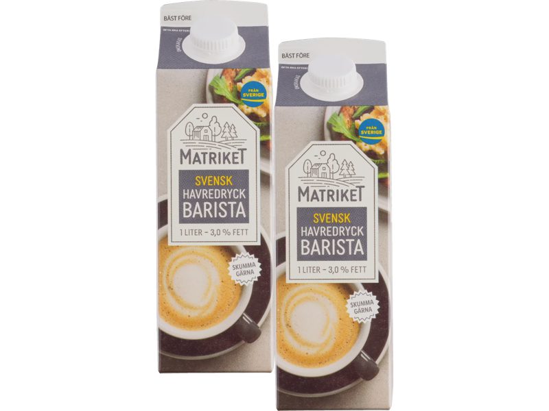 Havredryck barista