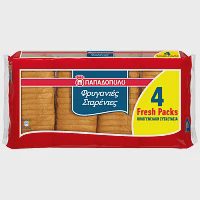 Παπαδοπούλου Φρυγανιές Σταρένιες 510gr