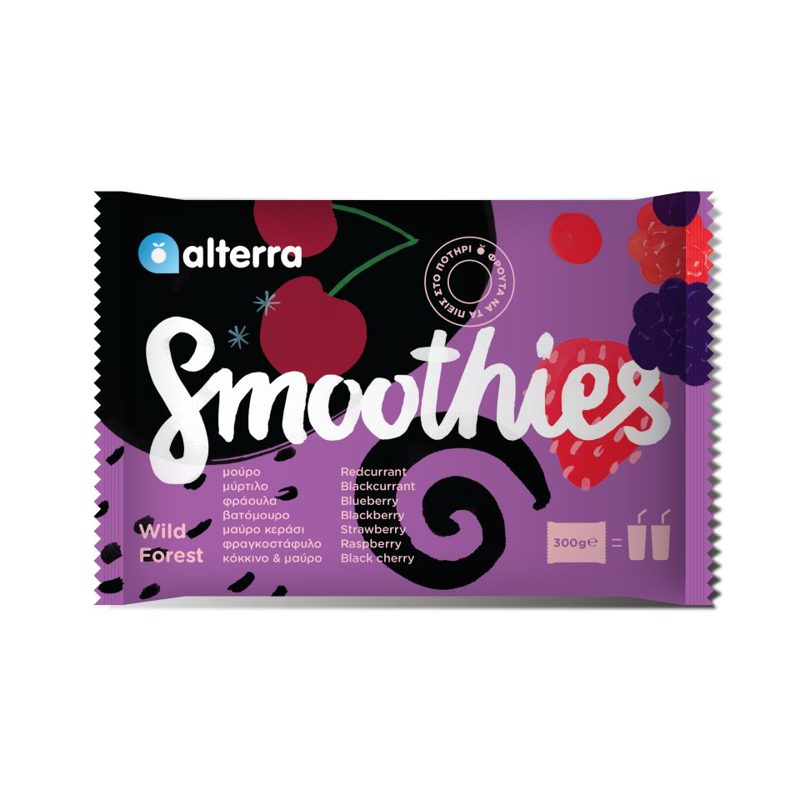 Alterra Smoothies Φρούτα Του Δάσους 300gr