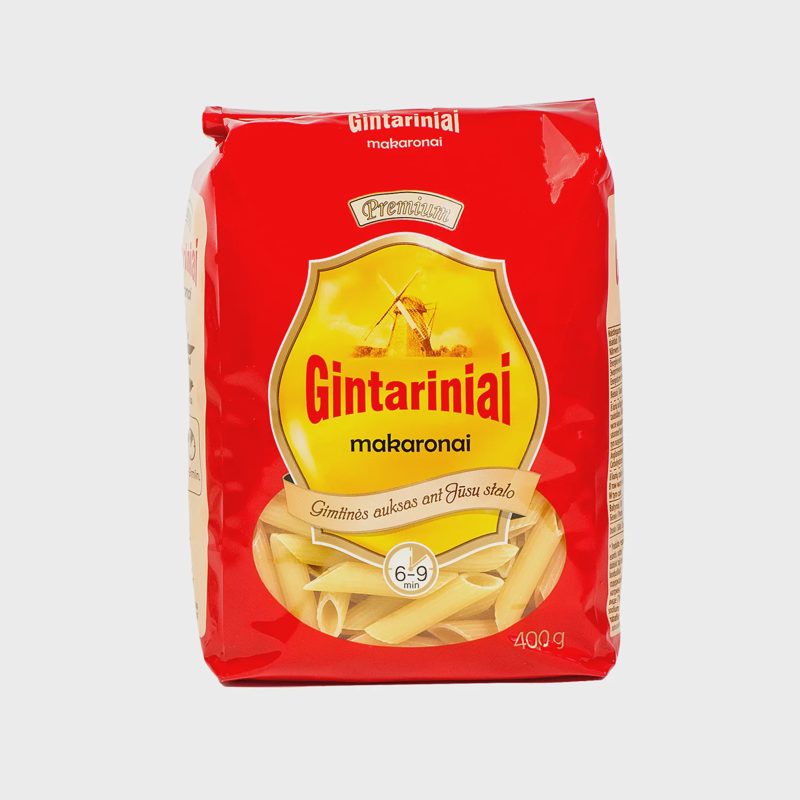 Makaronai VAMZDELIAI GINTARINIAI, 400 g