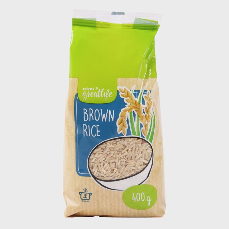 Rudieji ryžiai RIMI GREATLIFE, 400 g
