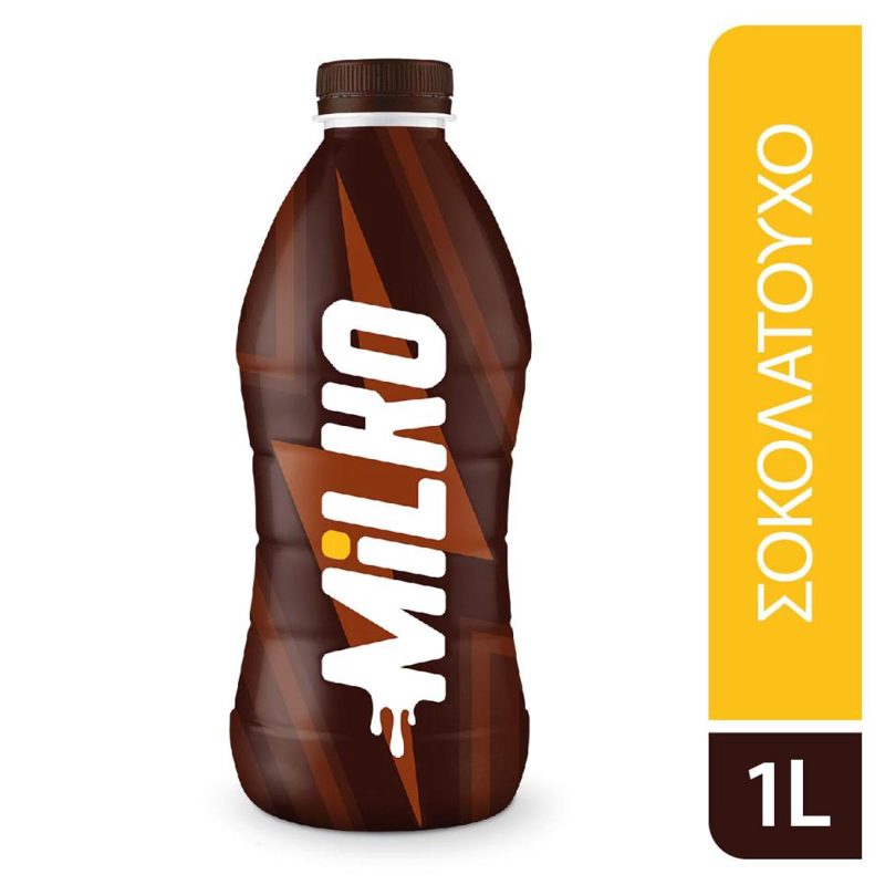 Milko Σοκολατούχο Γάλα Φιαλη 1lt