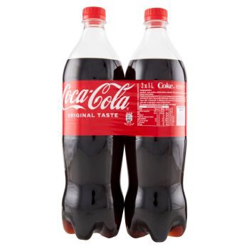 COCA-COLA Original Taste PET 2 x 1 L