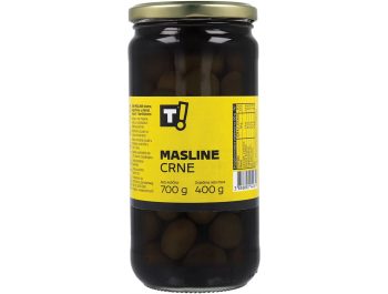 T! masline crne 700 g