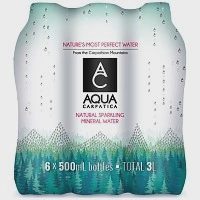 Aqua Carpatica Ανθρακούχο Νερό 500ml (6τεμ)