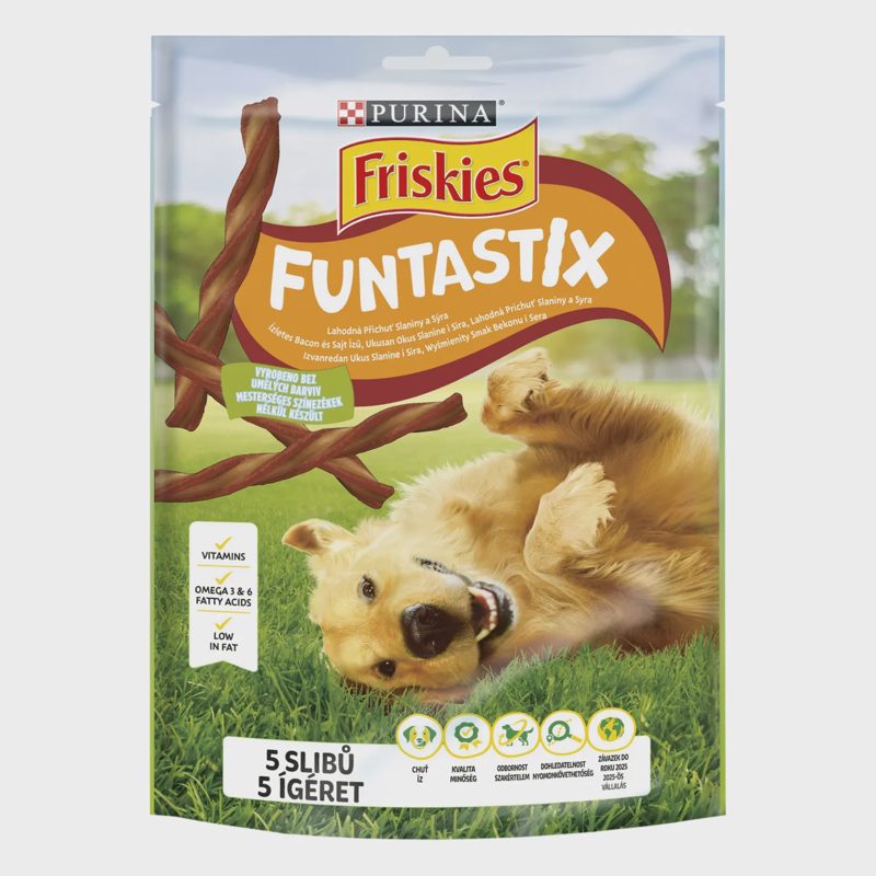 Užkandis šunims FRISKIES FUNTASTIX, 175 g