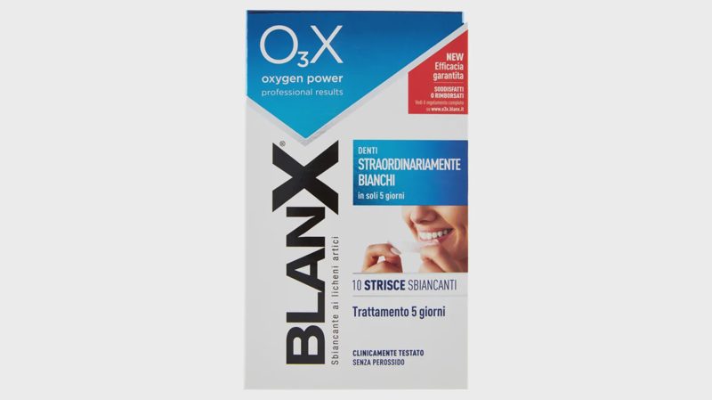 Blanx O₃X Oxygen Power Strisce Sbiancanti 10 Pz
