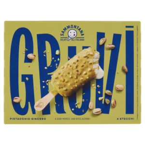Sammontana Gruvi sladoled pistacija 4x75 ml