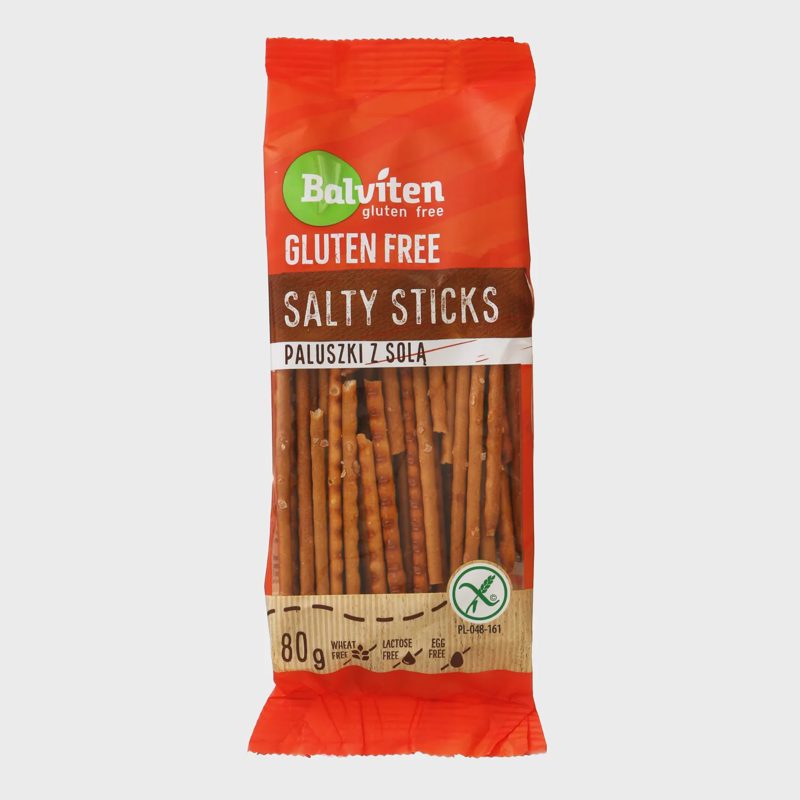 Šiaudeliai su druska BALVITEN, be glitimo,80g