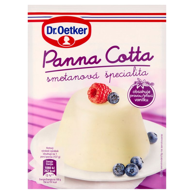 Desertas DR.OETKER PANNA COTTA, 50 g
