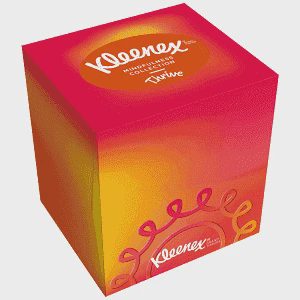 Kleenex Χαρτομάντηλα Κύβος Collection 3Φυλλo 0,080Kg