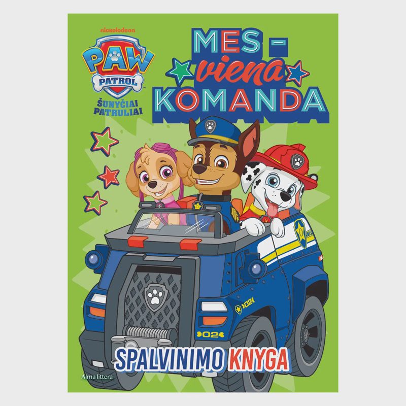 Knyga ŠUNYČIAI PATRULIAI. MES - VIENA KOMANDA