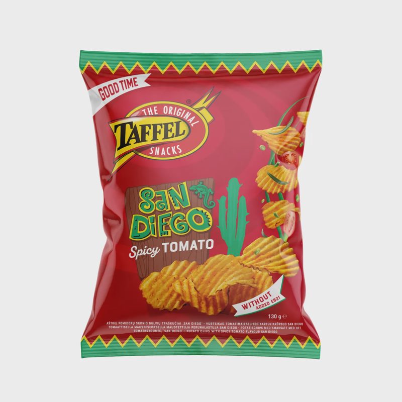 Bulvių traškučiai TAFFEL SAN DIEGO, 130 g