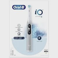 Oral-B IO6 Επαναφορτιζόμενη Οδοντόβουρτσα Magnetic Gray Opal