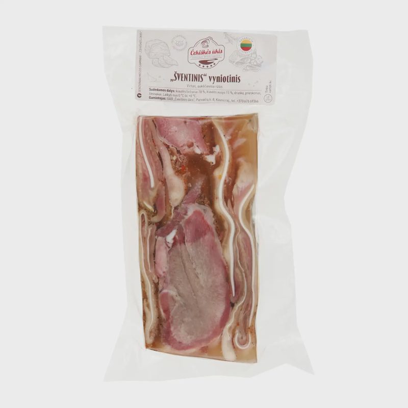 Kiaul. vyniot. ŠVENTINIS ČEKIŠKĖS ŪKIS, 1 kg