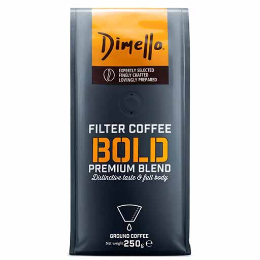 DIMELLO Καφές Φίλτρου Bold Premium Blend αλεσμένος 250g