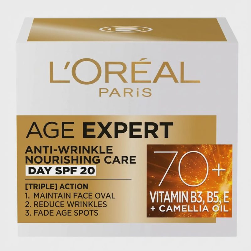 Dieninis veido kremas 70+ AGE EXPERT, 50 ml