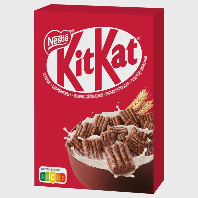 Pusryčių dribsniai NESTLE KIT KAT, 330 g