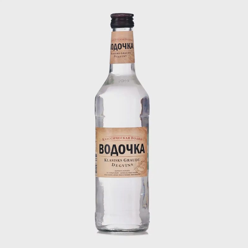 Degtinė VODOCHKA, 38 %, 0,5 l