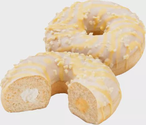 Донът лимонов чийзкейк от нашата пекарна