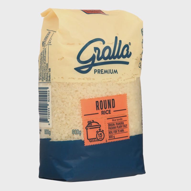 Apvalieji ryžiai GRALLA, 800 g