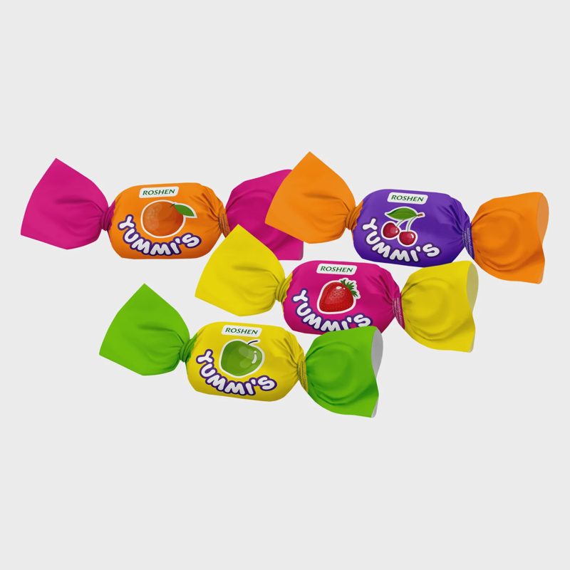 Kramtomieji saldainiai ROSHEN YUMMI'S, 1 kg