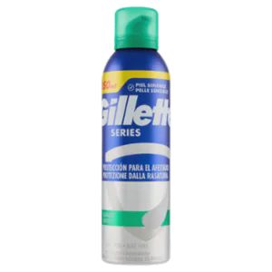 Gillette Series Schiuma Da Barba Lenitivo, 250 Ml