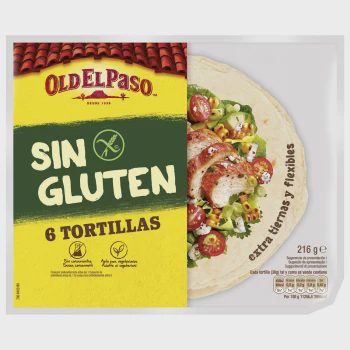 Old El Paso Tortilja bez glutena 216 g