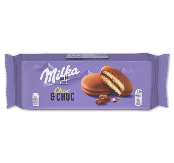 Biskviitküpsised Milka Cake&Choc 175g