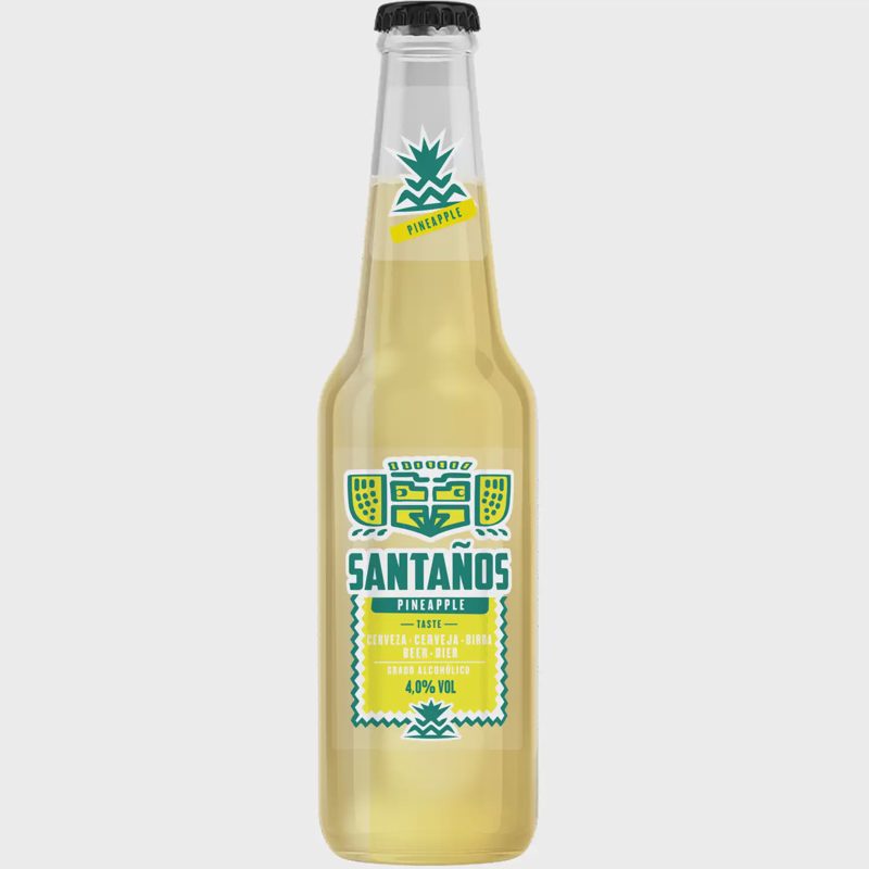 Alus SANTANOS PINEAPPLE, 4,0 %, 0,33 l