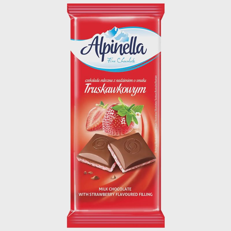 Pien. šok. su brašk. sk. įd. ALPINELLA, 100 g